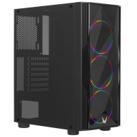 Компьютерный корпус Aerocool Formula F-3401 (V1) черный без БП ATX [F-3401 V1]