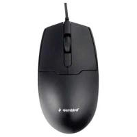Мышь проводная Gembird черный, 1000 dpi, USB, кнопки - 3 [MOP-425]