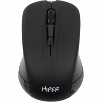 Мышь беспроводная HIPER HOMW-101-BT черный, 1600 dpi,  кнопки - 4 [HOMW-101-BT]