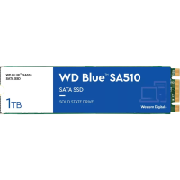 Накопитель SSD WD Blue SA510 1Tb, SATA III, M.2 2280, R/W 560/520 [WDS100T3B0B]