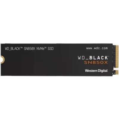Накопитель SSD WD 2Tb Black SN850X M.2(22x80mm), NVMe, PCIe 4.0 x4, 3D TLC [WDS200T2X0E]