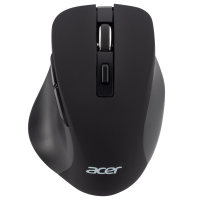 Мышь беспроводная Acer OMR140 черный, 1600 dpi, радиоканал, USB, кнопки - 6 [ZL.MCEEE.00G]