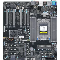 Материнская плата Supermicro MBD-M12SWA-TF-B, sWRX8, AMD WRX80, 8xDDR4, 4xSATA, 4xM.2, 2xU.2, 6xPCI-E 4.0 x16, 1x10Gb LAN, 1x1Gb LAN, 1xVGA, 5xUSB-A 3.2 Gen 2, 1xUSB-C 3.2 Gen 2x2, 7.1, E-ATX [MBD-M12SWA-TF-B]
