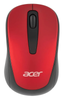 Мышь беспроводная Acer OMR136 красный, 1000 dpi [ZL.MCEEE.01J]