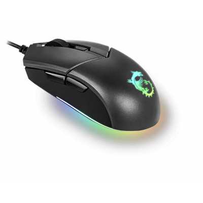 Мышь проводная MSI Clutch GM11 черный, 5000 dpi, USB, кнопки - 6 [S12-0401650-CLA]