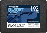 Накопитель SSD Patriot Burst Elite 1,92TB, SATA 2.5&quot;, 450/320, RET [PBE192TS25SSDR]