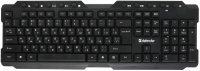 Клавиатура Defender Element HB-195 RU беспроводная USB черный [45195]