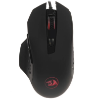 Мышь проводная REDRAGON Gainer черный, 3200 dpi, USB, кнопки - 6 [75170]