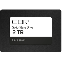 Накопитель SSD CBR Base 2048 Гб 2.5&quot;, SATA-III [SSD-002TB-2.5-BS24b]