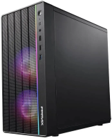 Компьютер IRU Game 520B5G MT Ryzen 5 5600 16Gb SSD512Gb RTX3060 12Gb Free DOS GbitEth 650W черный [2061464]