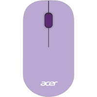 Мышь беспроводная Acer OMR205 фиолетовый, 1200 dpi, радиоканал, USB, кнопки - 3 [ZL.MCEEE.02K]
