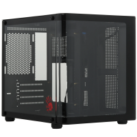 Компьютерный корпус Bloody BD-CC104 черный без БП mATX [BD-CC104-BK]