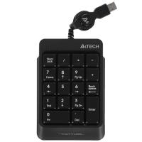 Числовой блок A4Tech Fstyler проводной, USB, серый [FK13]