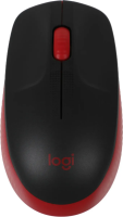 Мышь беспроводная Logitech M190 красный, 1000 dpi, USB, кнопки - 3 [910-005926]