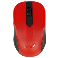 Мышь беспроводная Genius NX-8008S красный/черный, тихая [31030028401]