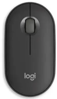 Мышь беспроводная Logitech Pebble 2 M350S графитовый, 4000 dpi, Bluetooth [910-006988]