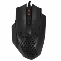 Мышь проводная Defender Redragon Bomber черный, 12400 dpi, USB, кнопки - 7 [71277]