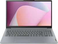 Ноутбук LENOVO IdeaPad Slim 3 15AMN8, серый, 15.6&quot; [82XQ00K0UE]