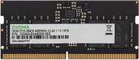 Оперативная память DDR5 16GB 4800MHz Digma DGMAS54800016S RTL PC5-38400 CL40 SO-DIMM 262-pin 1.1В single rank Ret [DGMAS54800016S]