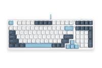 Клавиатура A4Tech Fstyler FS300 проводная, USB, белый [FS300 PANDA SNOWBOARDING]