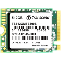 Накопитель SSD Transcend 300S 512Gb, PCIe 3.0 x4, M.2 2230, NVMe, R/W 2000/1100 [TS512GMTE300S]
