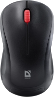 Мышь беспроводная Defender Bit MB-205 черный, 1200 dpi, радиоканал, USB, кнопки - 3 [52205]