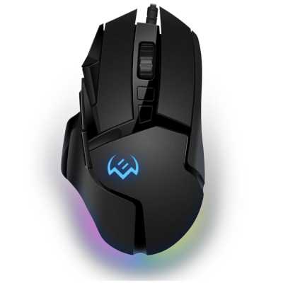 Мышь проводная SVEN RX-G975 черный, 10000 dpi [SV-020798]