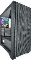 Компьютерный корпус Azza Hive черный без БП ATX 8x120mm 5x140mm 2xUSB2.0 1xUSB3.0 [CSAZ-450 HIVE]