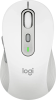 Мышь беспроводная Logitech M750 белый, 4000 dpi, радиоканал, Bluetooth, USB, кнопки - 5 [910-006271]
