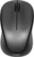 Мышь беспроводная Logitech M235 серый/черный, 1000 dpi, радиоканал, USB, кнопки - 3 [910-002201/910-002692]