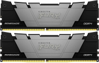 Оперативная память Kingston DDR4 2x32GB 3200MHz Kingston Fury Renegade Black RTL Gaming PC4-25600 CL16 DIMM [KF432C16RB2K2/64]