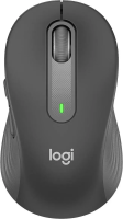 Мышь беспроводная Logitech Signature M650 графитовый, 4000 dpi, радиоканал, Bluetooth, USB, кнопки - 5 [910-006390]