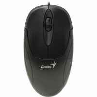 Мышь проводная Genius XScroll V3 черный, 1000 dpi, USB, кнопки - 3 [31010233100/31010021400]