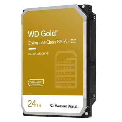 Жесткий диск Western Digital 3.5&quot; 24TB Gold SATA3, Cache 298MB, 7200 rpm [WD241KRYZ]