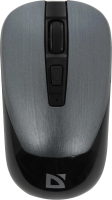 Мышь беспроводная Defender Wave MM-995 серебристый, 1600 dpi, радиоканал, USB, кнопки - 4 [52993]