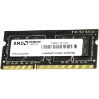 Оперативная память AMD Radeon R3 DDR3 8GB 1333MHz, CL9, SO-DIMM [R338G1339S2S-UO]