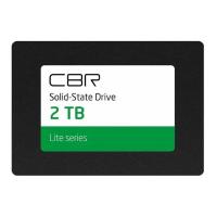 Накопитель SSD CBR Lite 2048 Gb, 2.5", SATA III 6 Gbit/s [SSD-002TB-2.5-LT22]