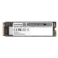 Накопитель SSD ExeGate NextPro+ KC2000TP128, 128Gb, PCIe 3.0 x4, M.2 2280 [EX282320RUS]