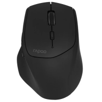 Мышь беспроводная Rapoo MT550 черный, 1600 dpi, радиоканал, Bluetooth [17745]
