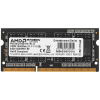 Оперативная память AMD Radeon R5 DDR3 4GB 1600MHz, CL11, SO-DIMM [R534G1601S1S-U]