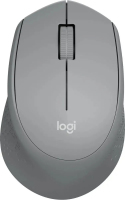Мышь беспроводная Logitech M280 серый, 1000 dpi, радиоканал, USB, кнопки - 3 [910-004310]