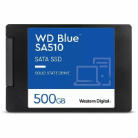 Накопитель SSD WD Blue SA510, 500GB, SATA III, 2.5&quot;, R/W 560/510 [WDS500G3B0A]