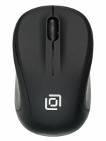 Мышь беспроводная Oklick 665MW черный, 1000 dpi, радиоканал, USB, кнопки - 3 [665MW черный]