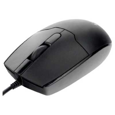 Мышь проводная Gembird черный, 1000 dpi, USB, кнопки - 3 [MOP-425]