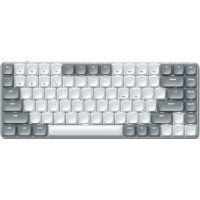 Клавиатура беспроводная механическая Satechi SM1 Slim Mechanical Backlit Bluetooth Keyboard, белый/серый ST-KSM1LT-RU [ST-KSM1LT-RU]