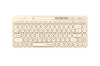Клавиатура A4Tech Fstyler FBK36C AS беспроводная, USB, Bluetooth/Радиоканал, бежевый [FBK36C AS]