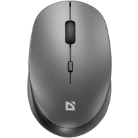 Мышь беспроводная Defender Auris MB-027 серый, USB, кнопки - 4 [52029]