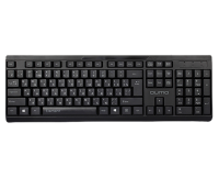 Клавиатура Qumo office Element К65, проводная, 104 [K65]
