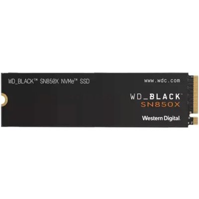 Накопитель SSD WD 1Tb Black SN850X, M.2(22x80mm), NVMe, PCIe 4.0 x4 [WDS100T2X0E]