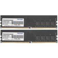 Оперативная память DDR 4 DIMM 32Gb (16Gbx2) PC25600, 3200Mhz, Patriot Signature [PSD432G3200K]